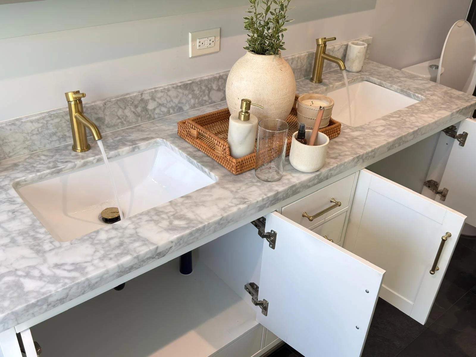 Bathroom faucet installation- Labor started at 150$ Materials not included
