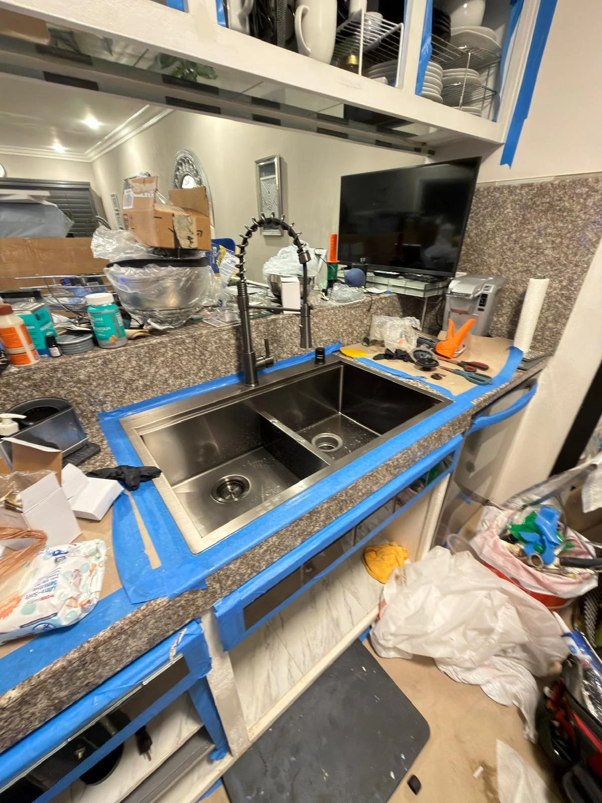 Kitchen Sink Installation-Labor Starting at 250$ Materials not included