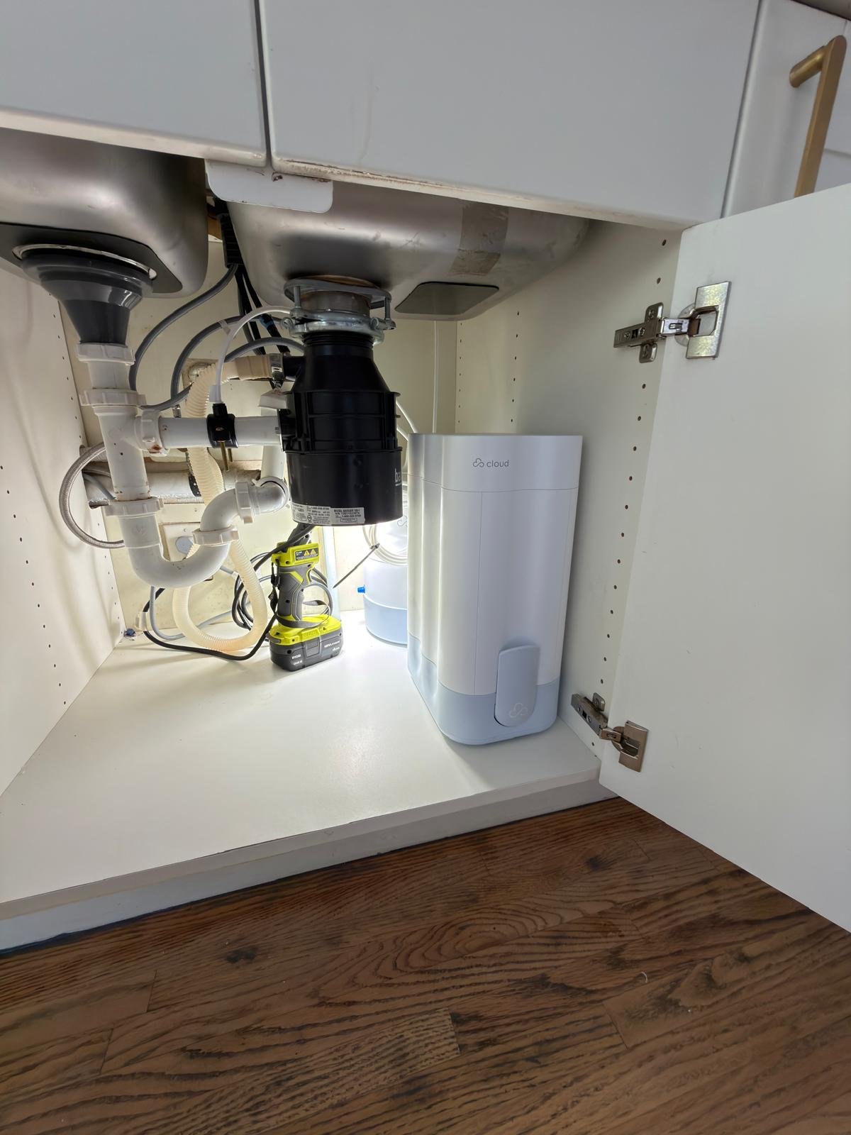 Under sink water filtration system installation-Labor starting at 200$. Materials not included.