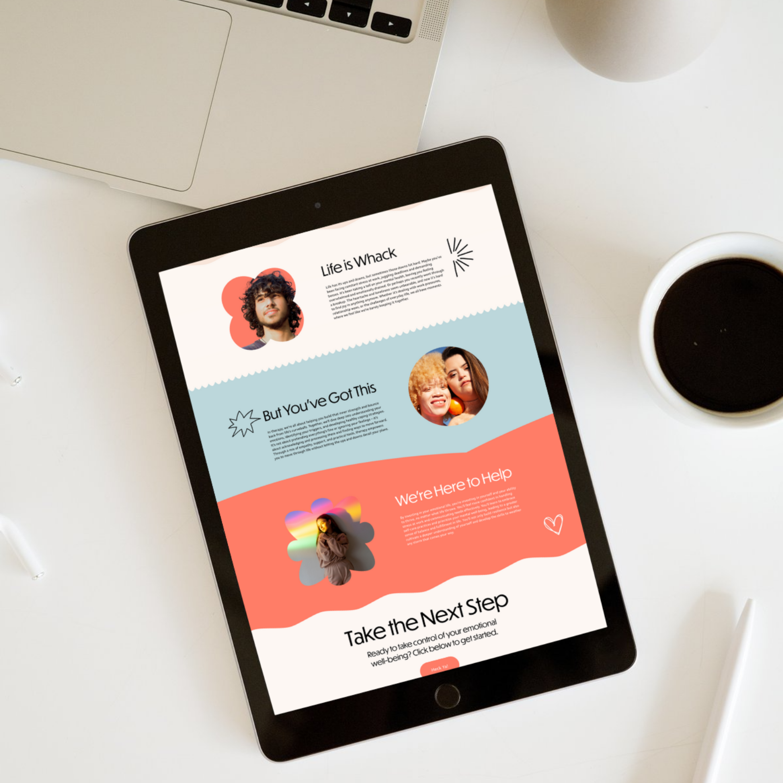 Square Peg Website Template