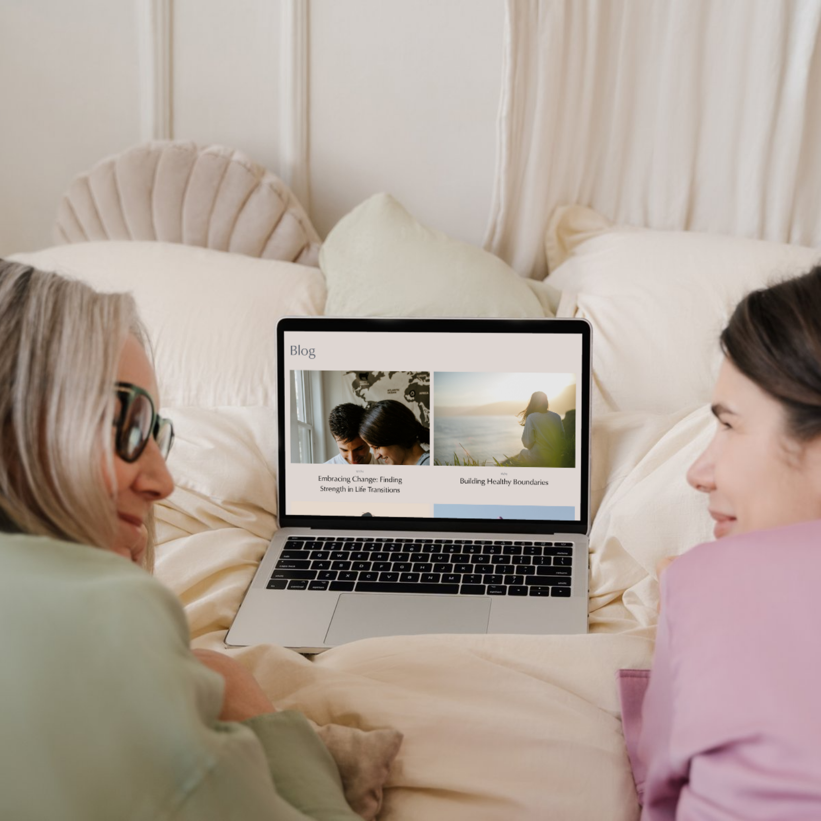 Radiant Roots Website Template for Therapists and Coaches