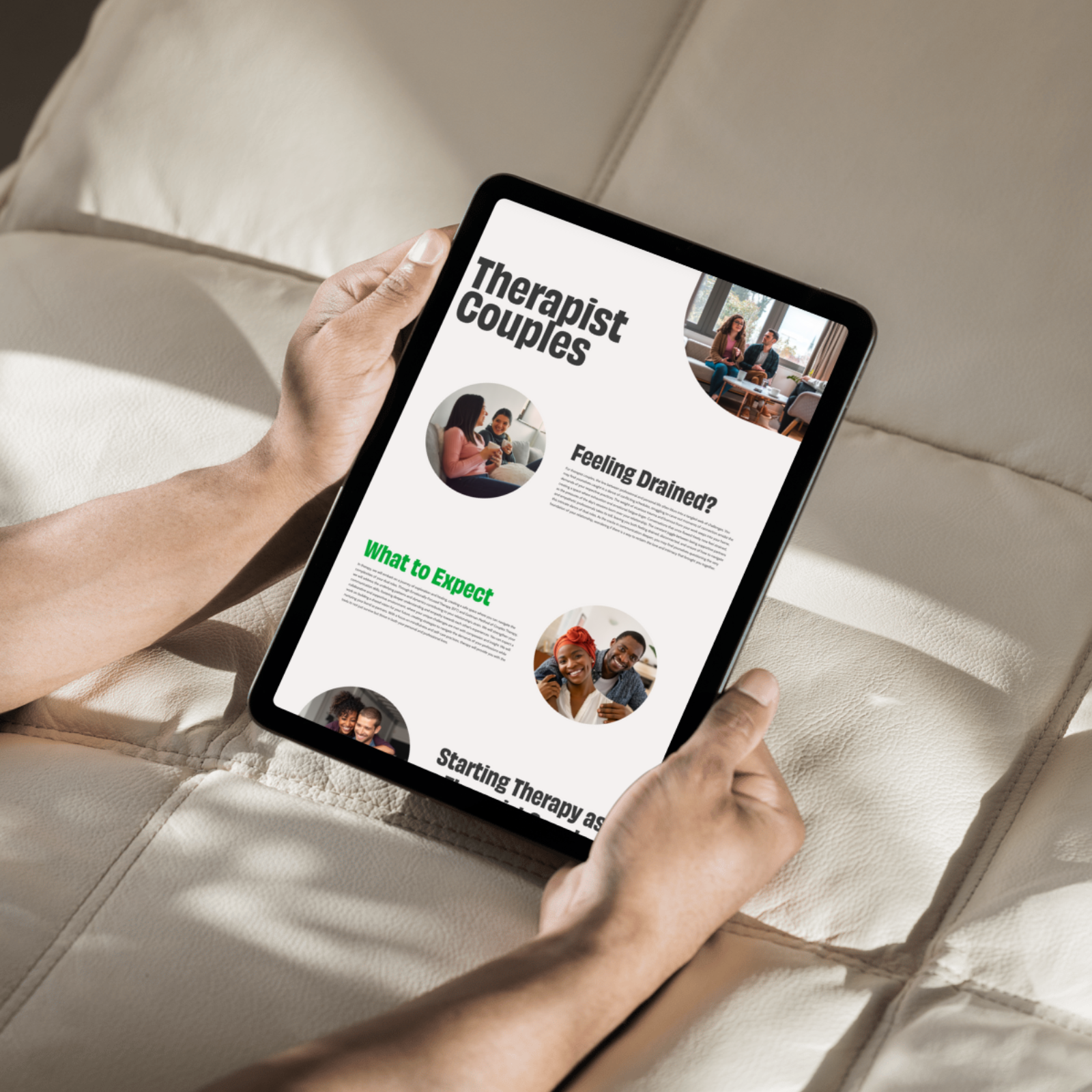 Audacious Website Template for Therapists and Coaches