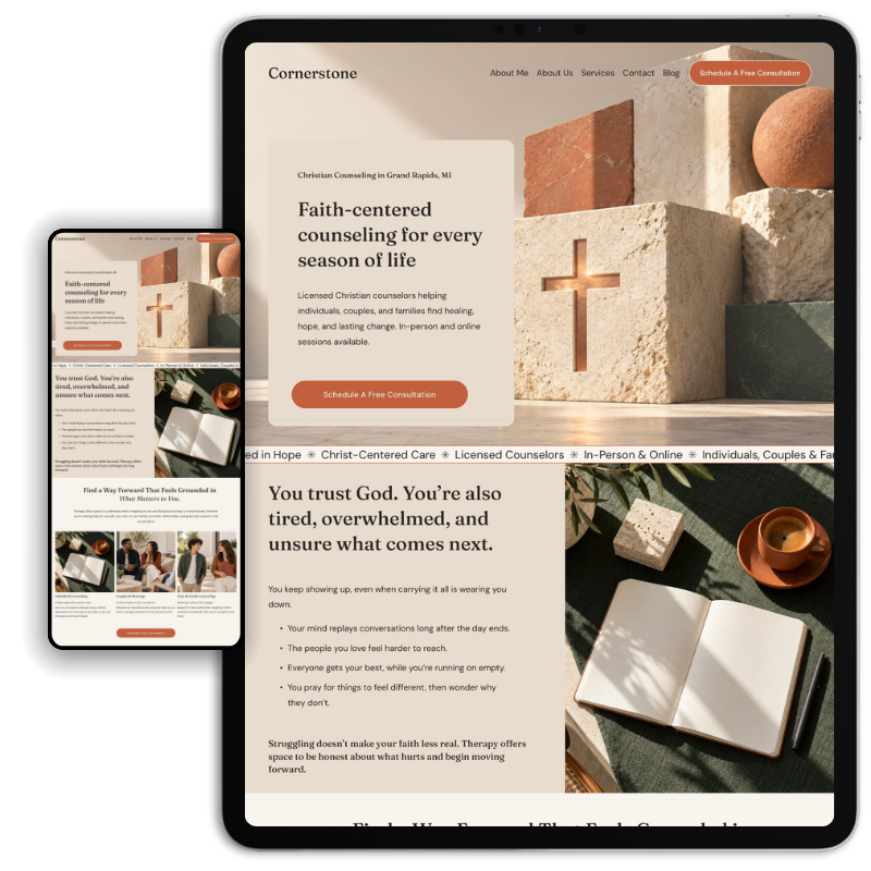 Cornerstone Website Template