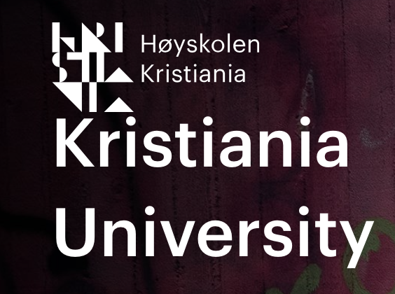 Kristiania University logo with text