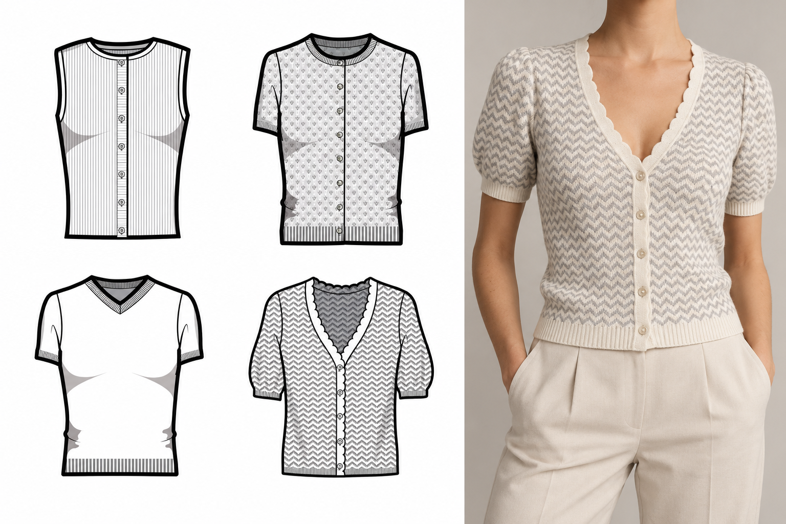 Neutral Knitwear
Refined textures and understated neutrals highlight a considered approach to knitwear, balancing stitch definition, proportion, and comfortable everyday versatility.