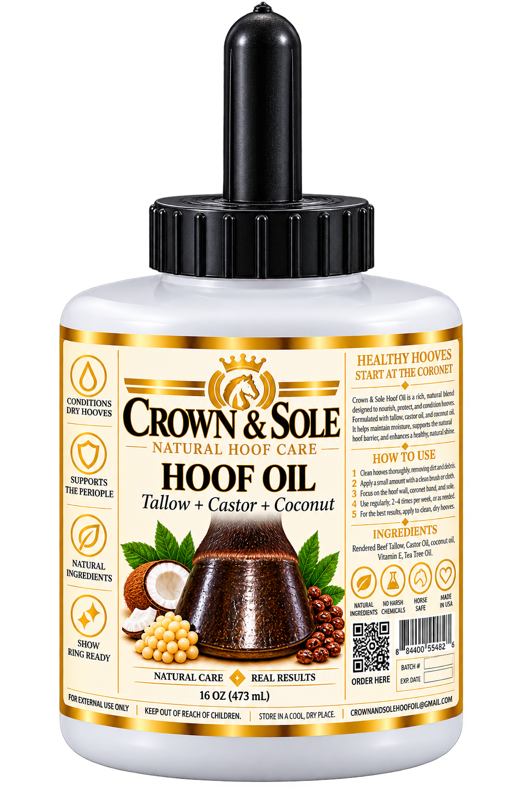 Crown & Sole Hoof Oil