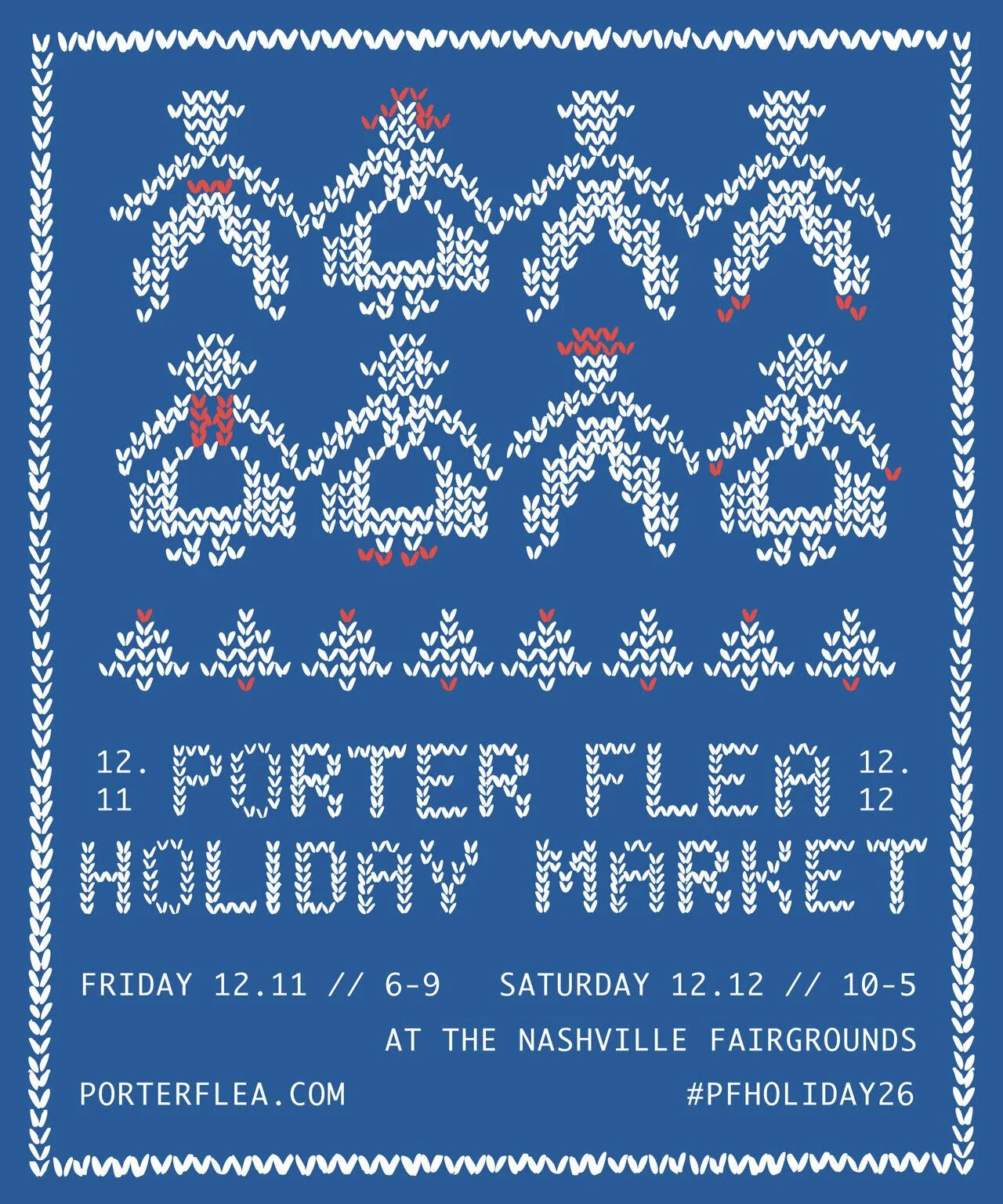 Porter Flea 2026 Holiday Market at the Nashville Fairgrounds - Day 1