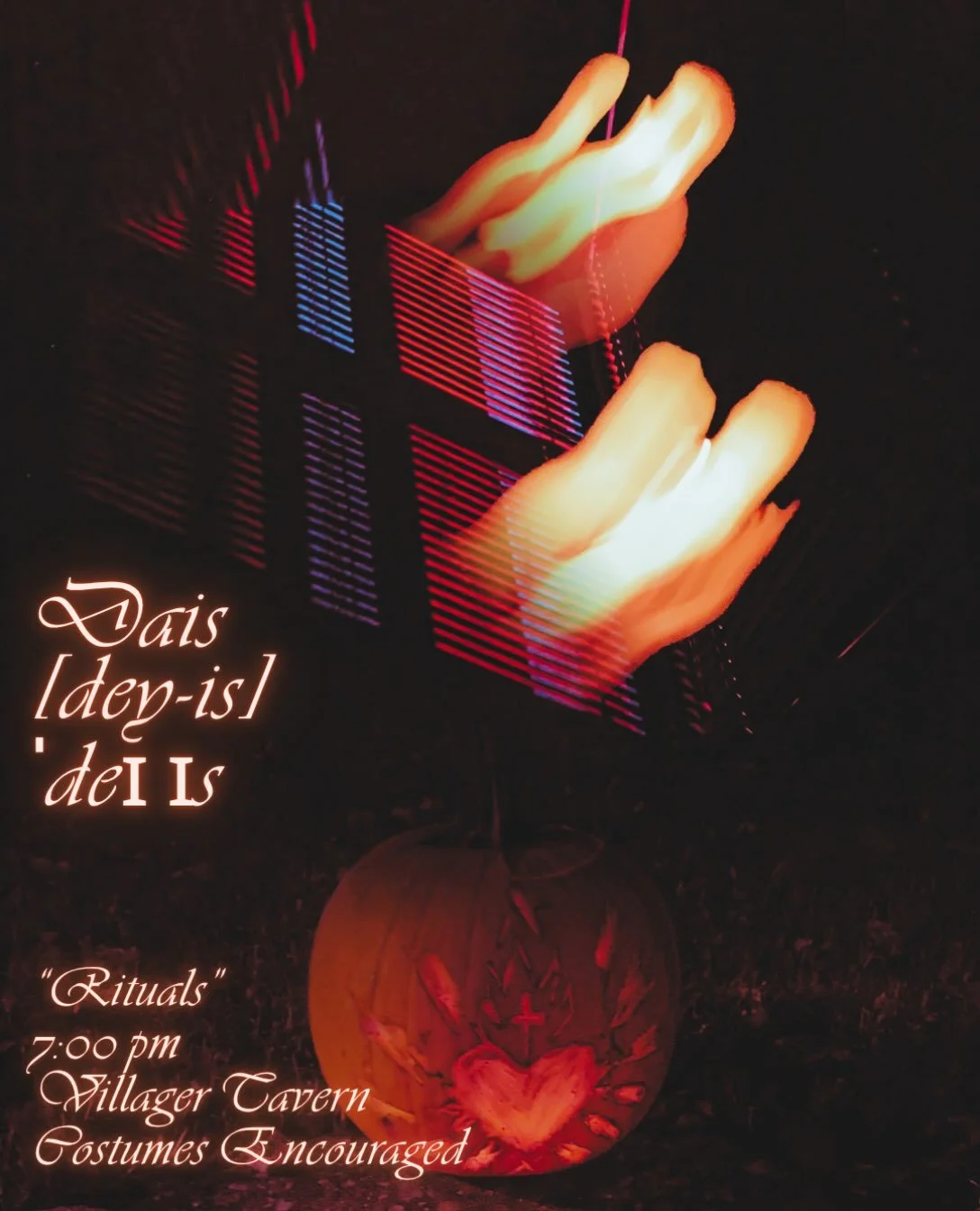 We&rsquo;ve chosen our readers for this Thursday&rsquo;s Dais. Thank you to everyone who sent in work!!

It&rsquo;s basically Halloween so costumes are very much encouraged (never required) whether you&rsquo;re reading or listening 🎃

📍 Villager Ta