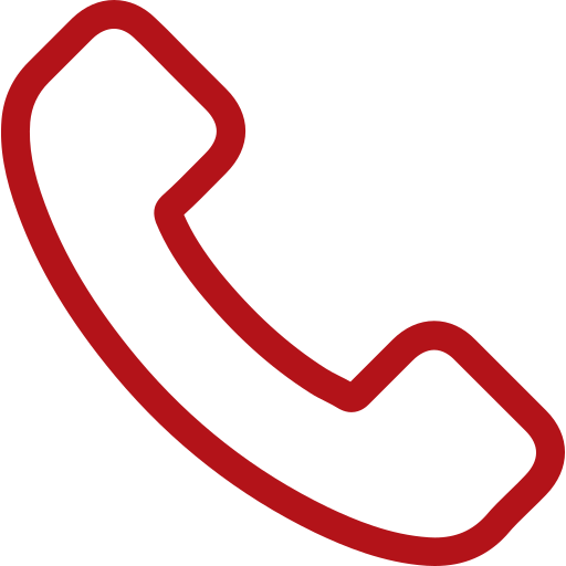 Red telephone icon representing contact for home care services in Kennesaw, GA.
