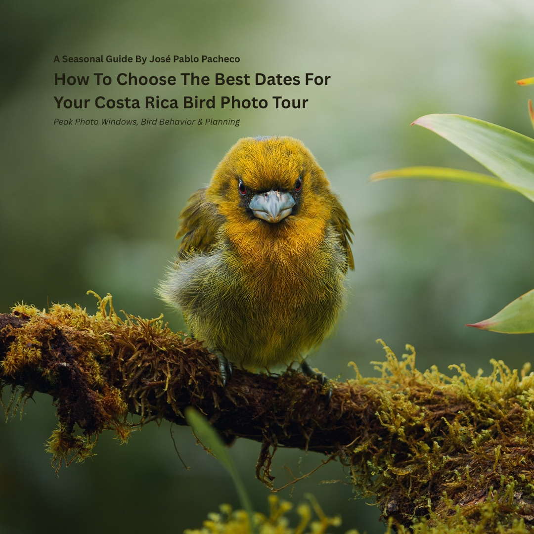 How to Choose the Best Dates for Your Costa Rica Bird Photo Tour