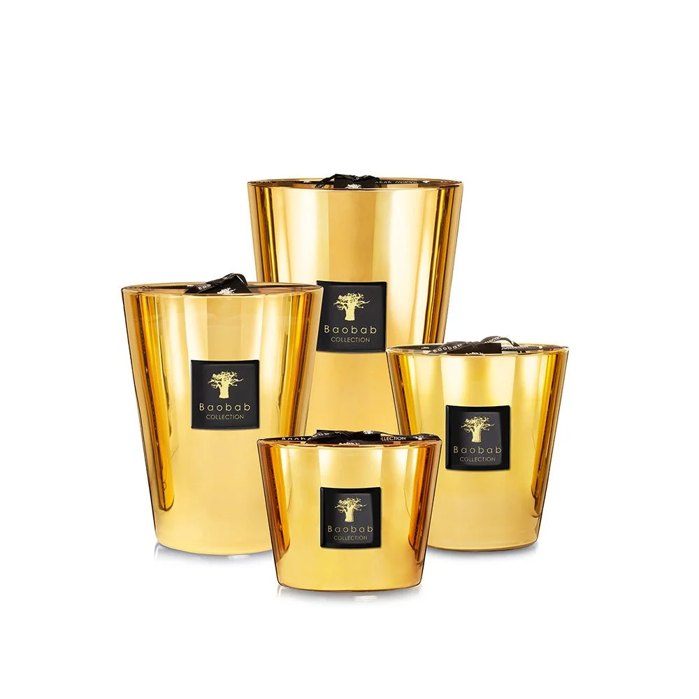 Baobab Collection Les Exclusives Aurum Scented Candle, in several sizes
