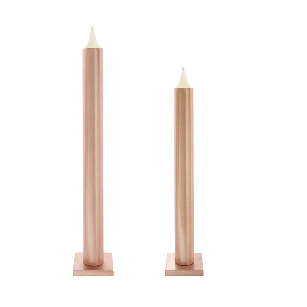 Hypsoé Still Table Candlesticks, Copper