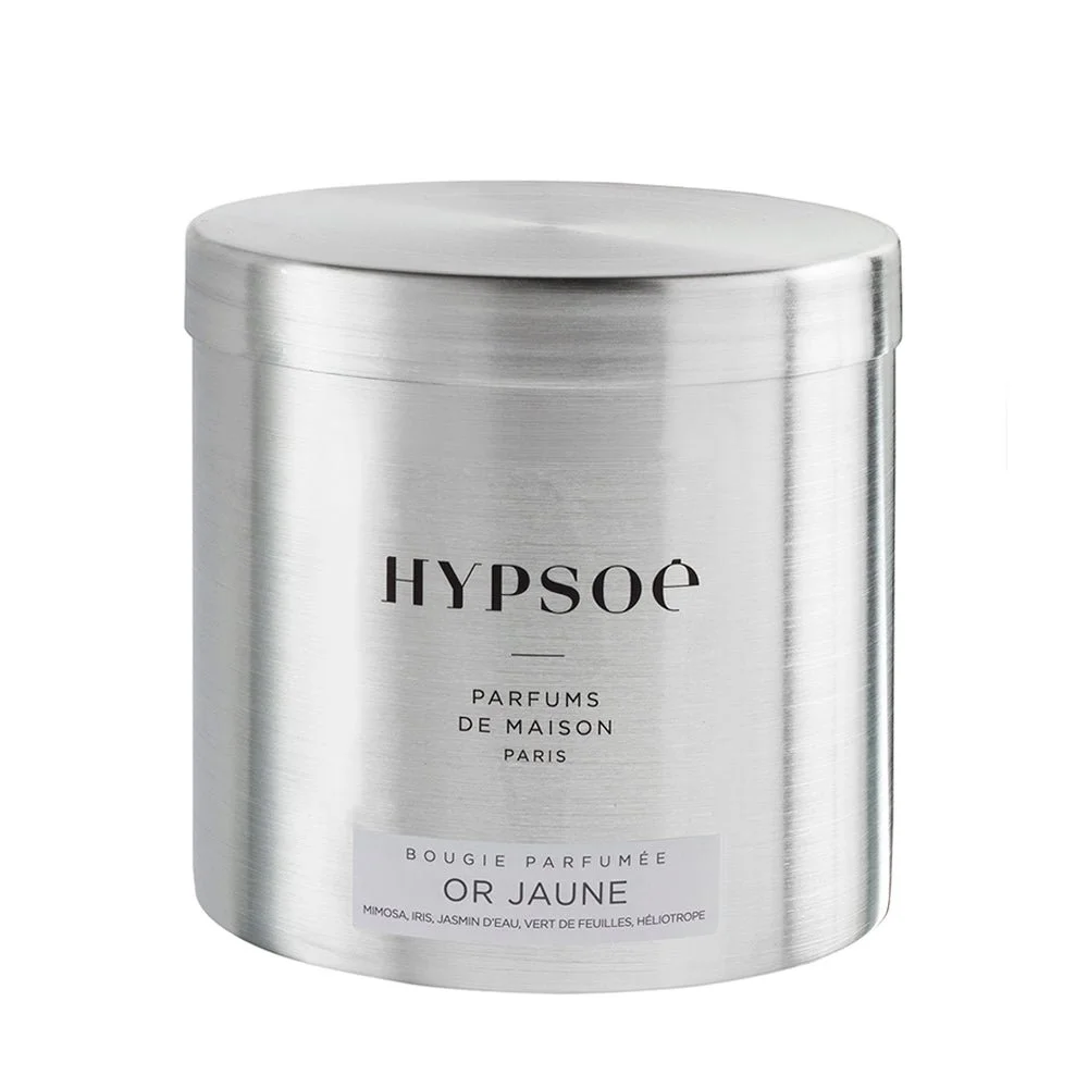 Hypsoé XL Wooden Refillable Scented Candle, Natural
