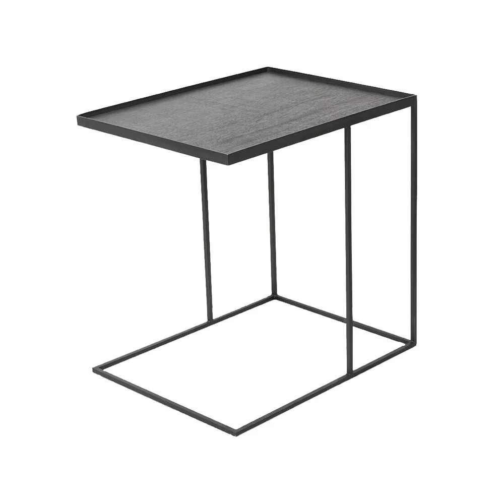 Ethnicraft Rectangular Tray Side Table, Large