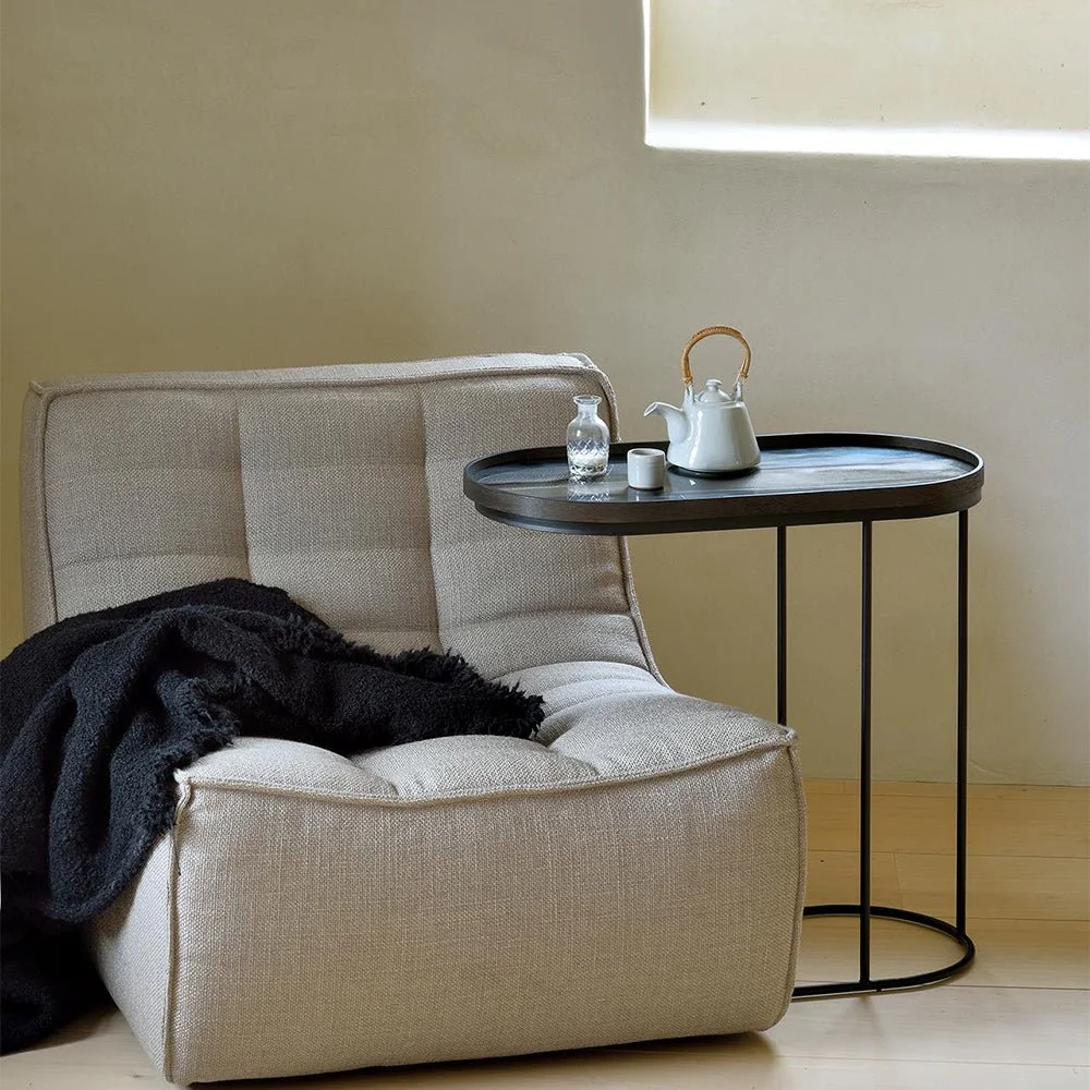 Ethnicraft Oblong Tray Side Table