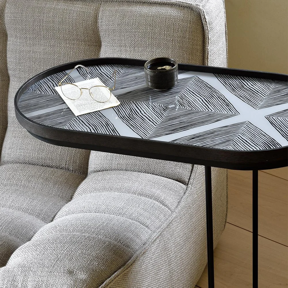 Ethnicraft Oblong Tray Side Table