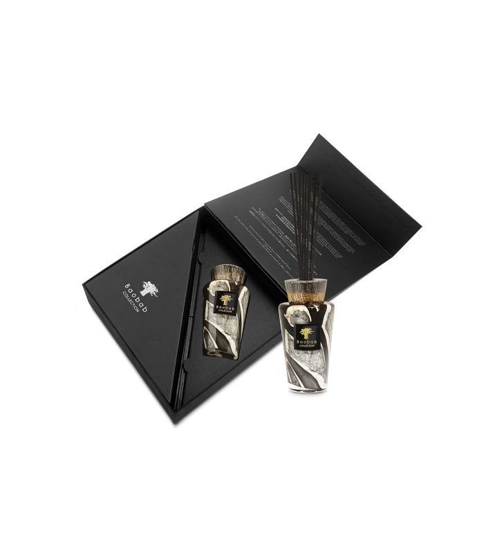 Baobab Collection Stones Marble Totem Diffuser, in its gift box