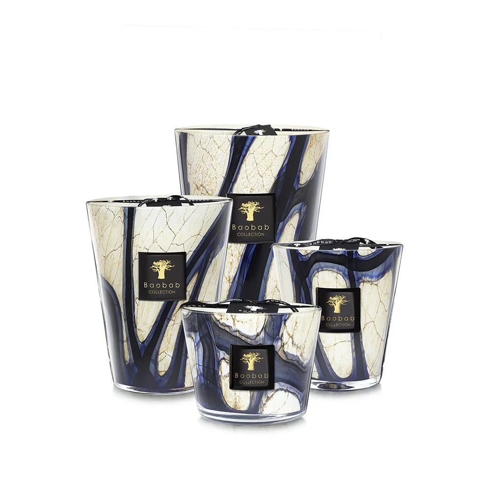Baobab Collection Stones Lazuli Scented Candle, in several sizes