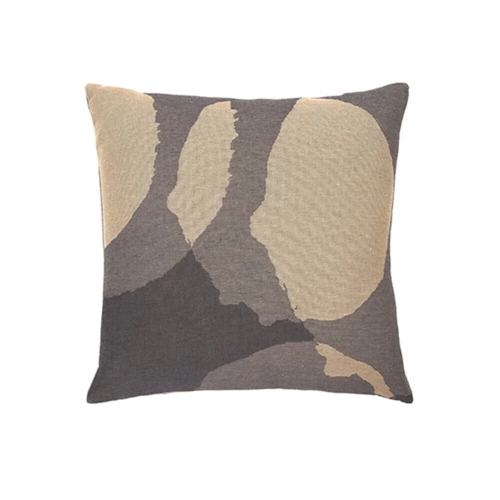 Ethnicraft Layered Dots Cushion, Square