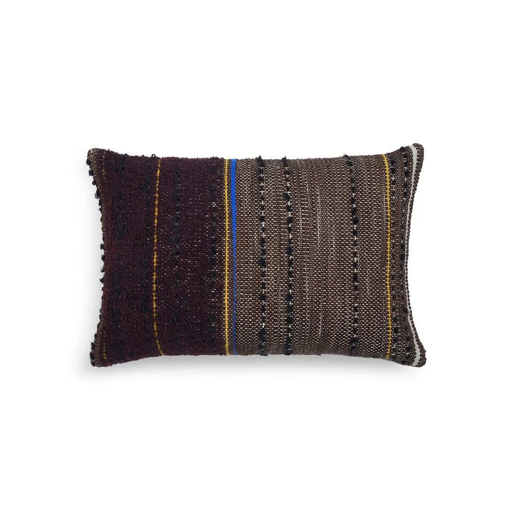 Ethnicraft Dark Tulum Cushion, Lumbar