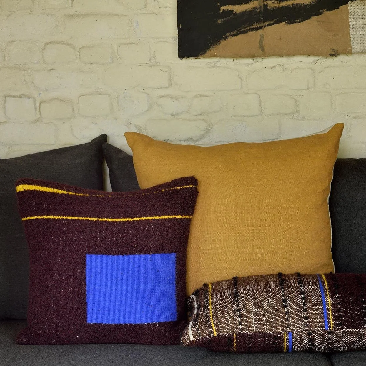 Ethnicraft Tulum Cushion, Square