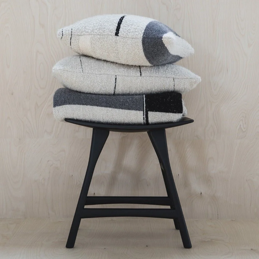 Ethnicraft Urban Cushion, Square, styled with other pieces