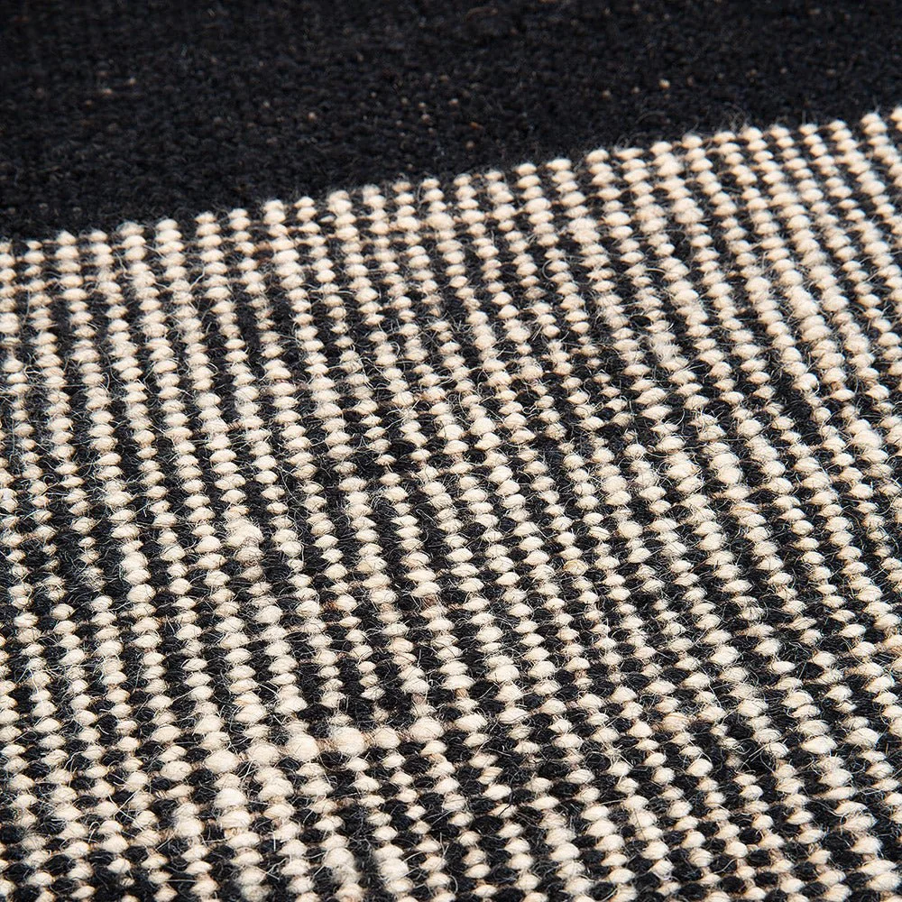 Ethnicraft Black Dots Kilim Rug