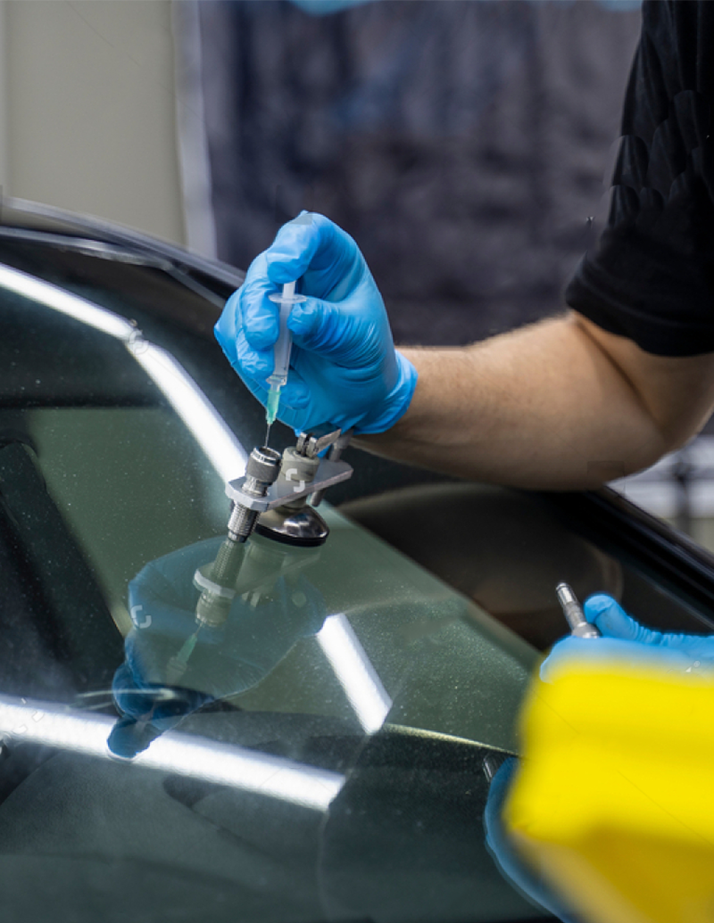 Stone chip repair