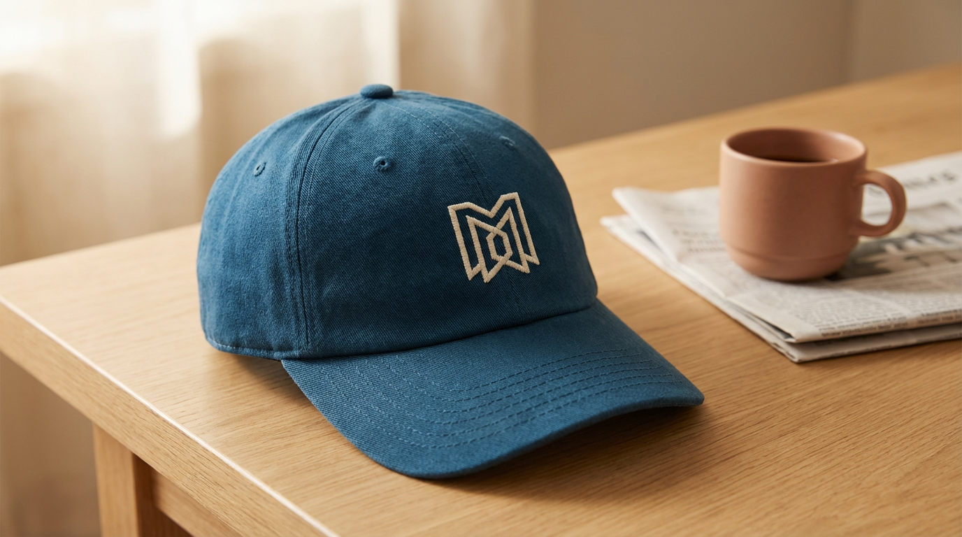 Embroidered Cotton Cap