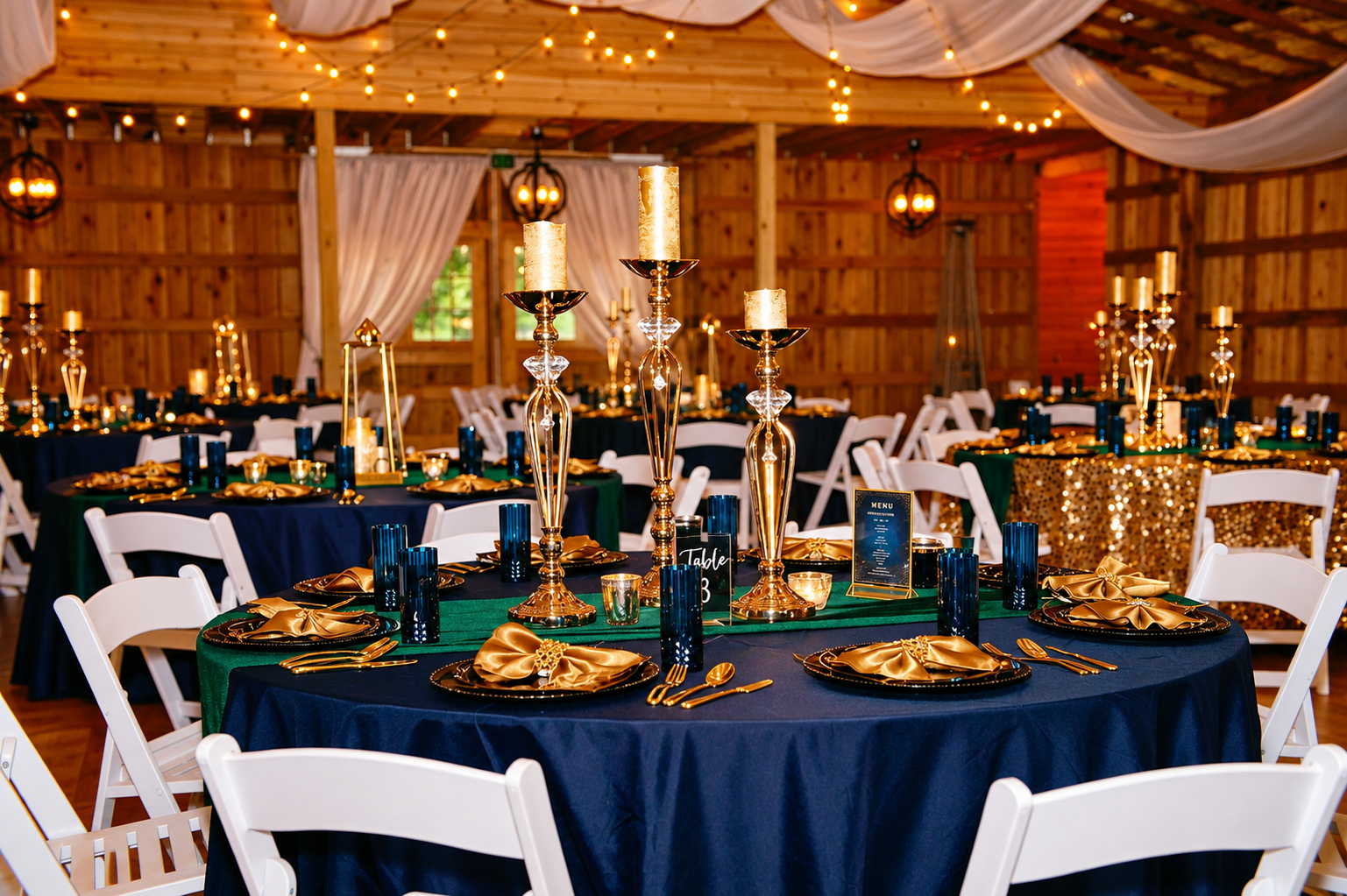 Rustic Refinement | Milestone Event Design