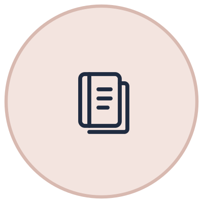 Court documents and bundles icon