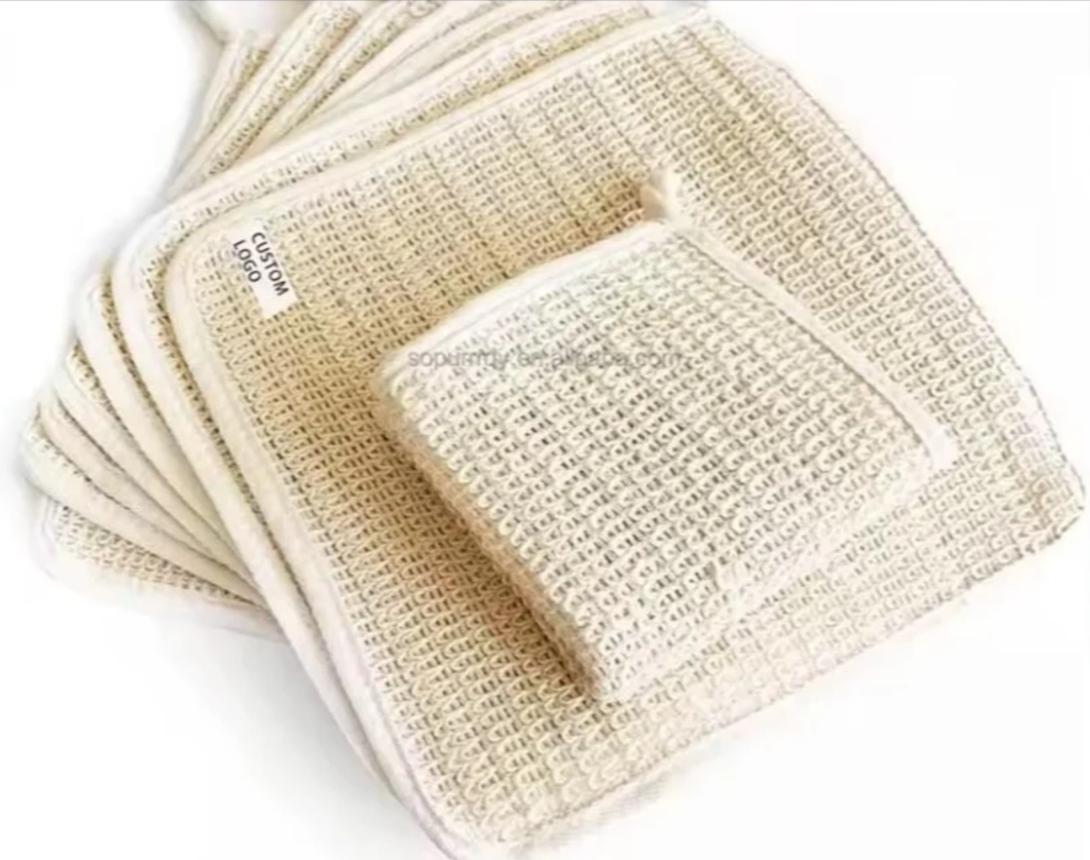 Natural Fiber Washcloth