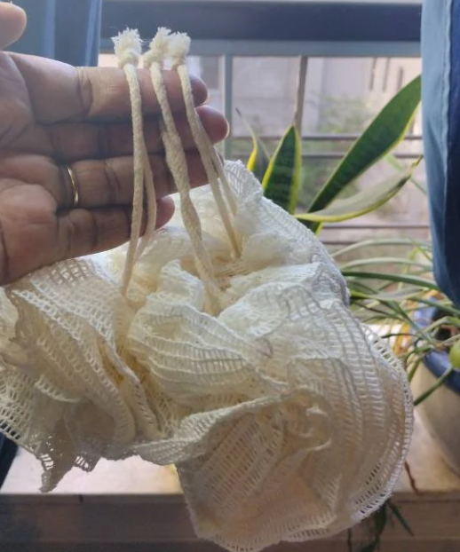 Natural Fiber Buff Puff