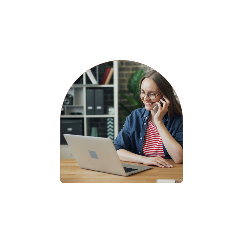 Virtual receptionist answering calls and booking appointments for a health practice