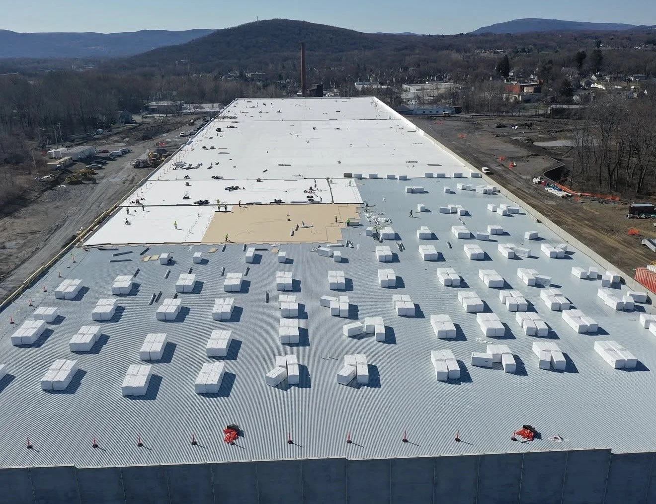Large-Scale Commercial TPO Roofing