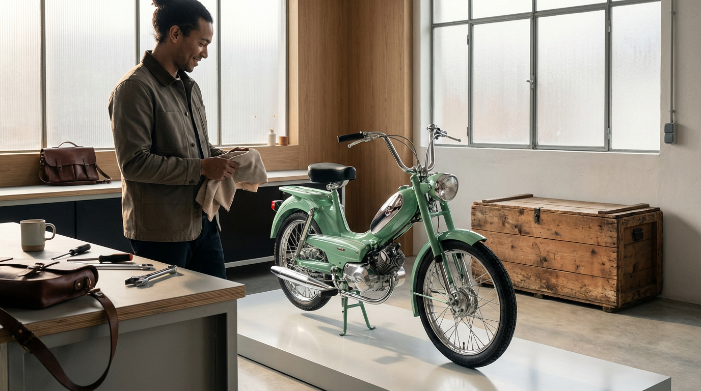 Vintage Moped Restoration