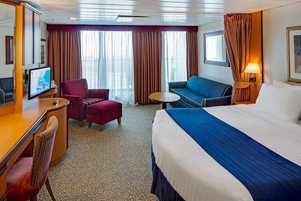 Cruise ship cabin