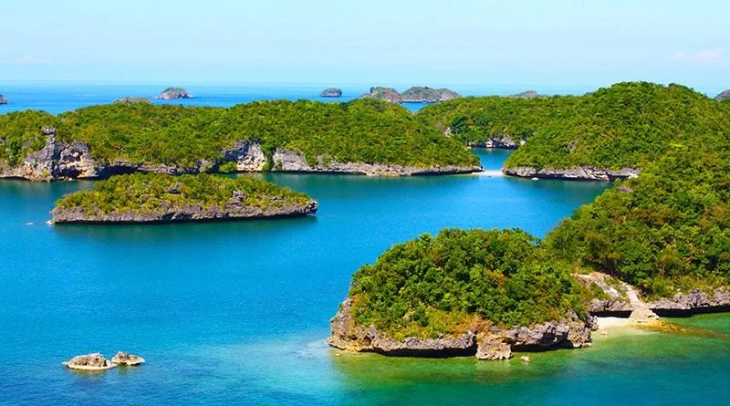 Tropical island getaway