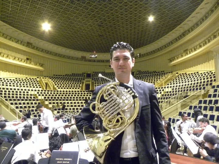 Luis Castro, Director, Conductor, Casa de la Música, Venezuela, Ecuador, Cornista, Horn Player, Tchaikovsky Hall