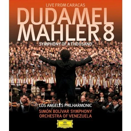 Luis Castro, Director, Conductor, Casa de la Música, Venezuela, Ecuador, Cornista, Horn Player, Simon Bolivar Symphony Orchestra, Orquesta Simón Bolivar, Mahler 8 Dudamel, DVD, Deutsche Grammophon
