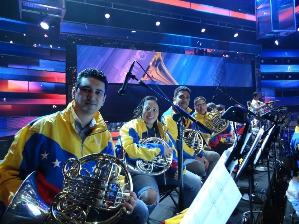 Luis Castro, Horn Player, Simón Bolivar Symphony Orchestra, Latin Grammy