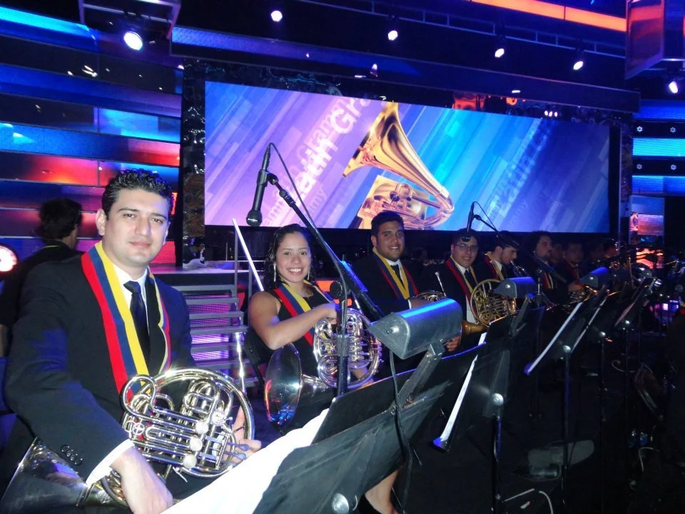Luis Castro, Horn Player, Simón Bolivar Symphony Orchestra, Latin Grammy