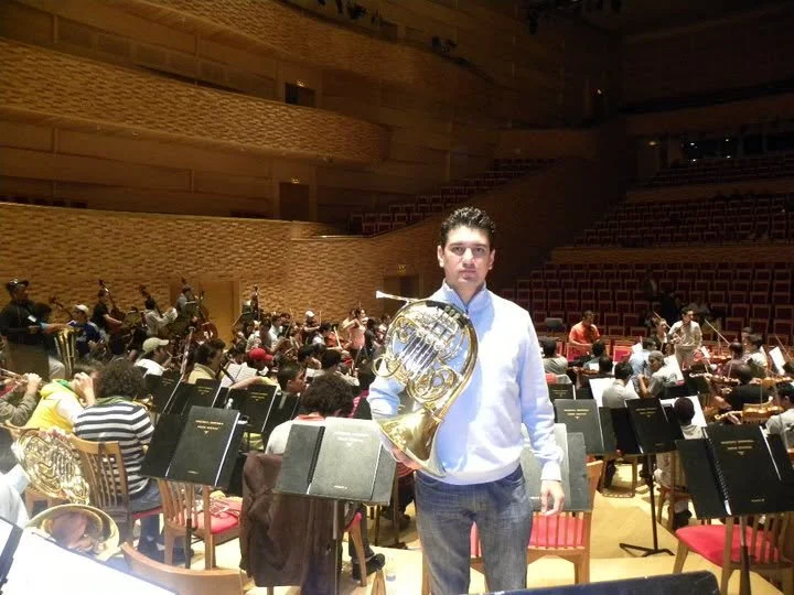 Luis Castro, Director, Conductor, Casa de la Música, Venezuela, Ecuador, Cornista, Horn Player, Mariinsky Hall