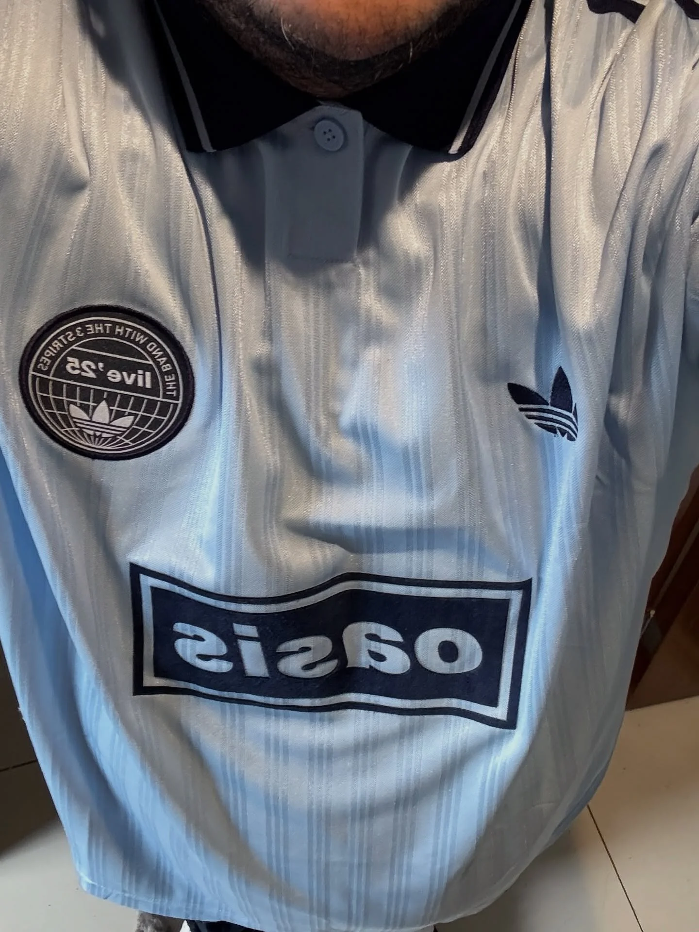Ya listo para hoy #Oasis #Live25 #adidasoriginals