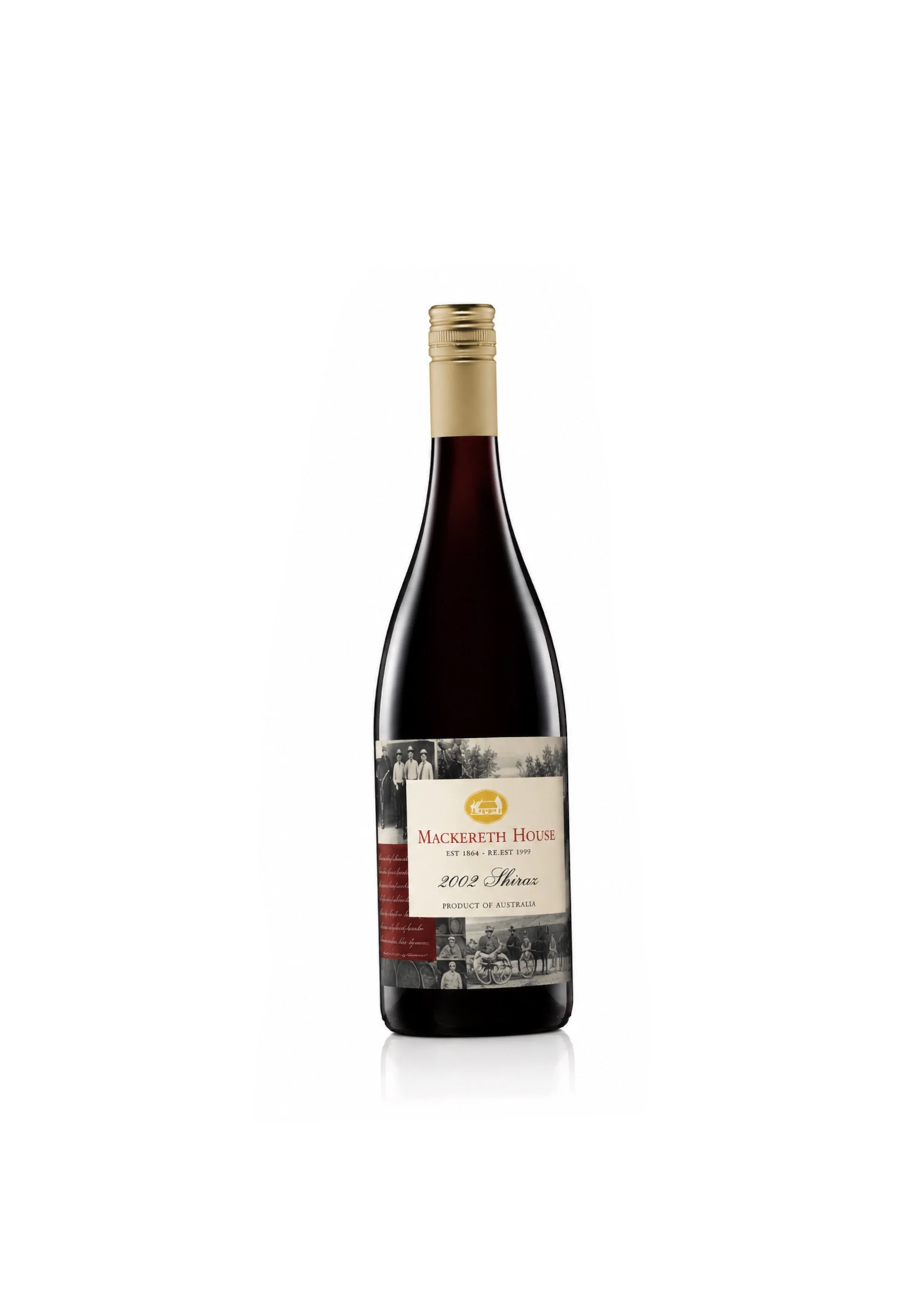 2002 Mackereth House Reserve  Shiraz