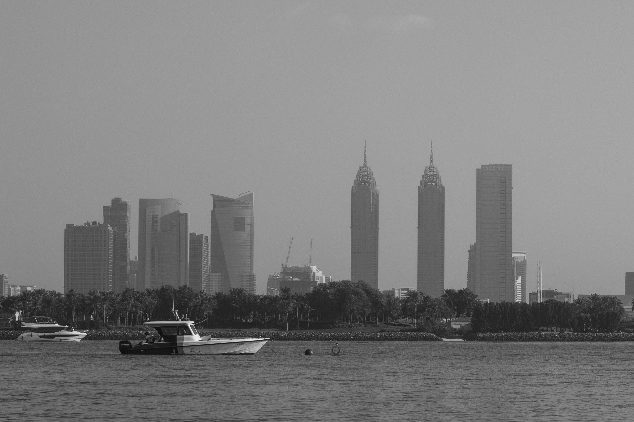 The skyline from the boat · 3 January, 3:24 pm