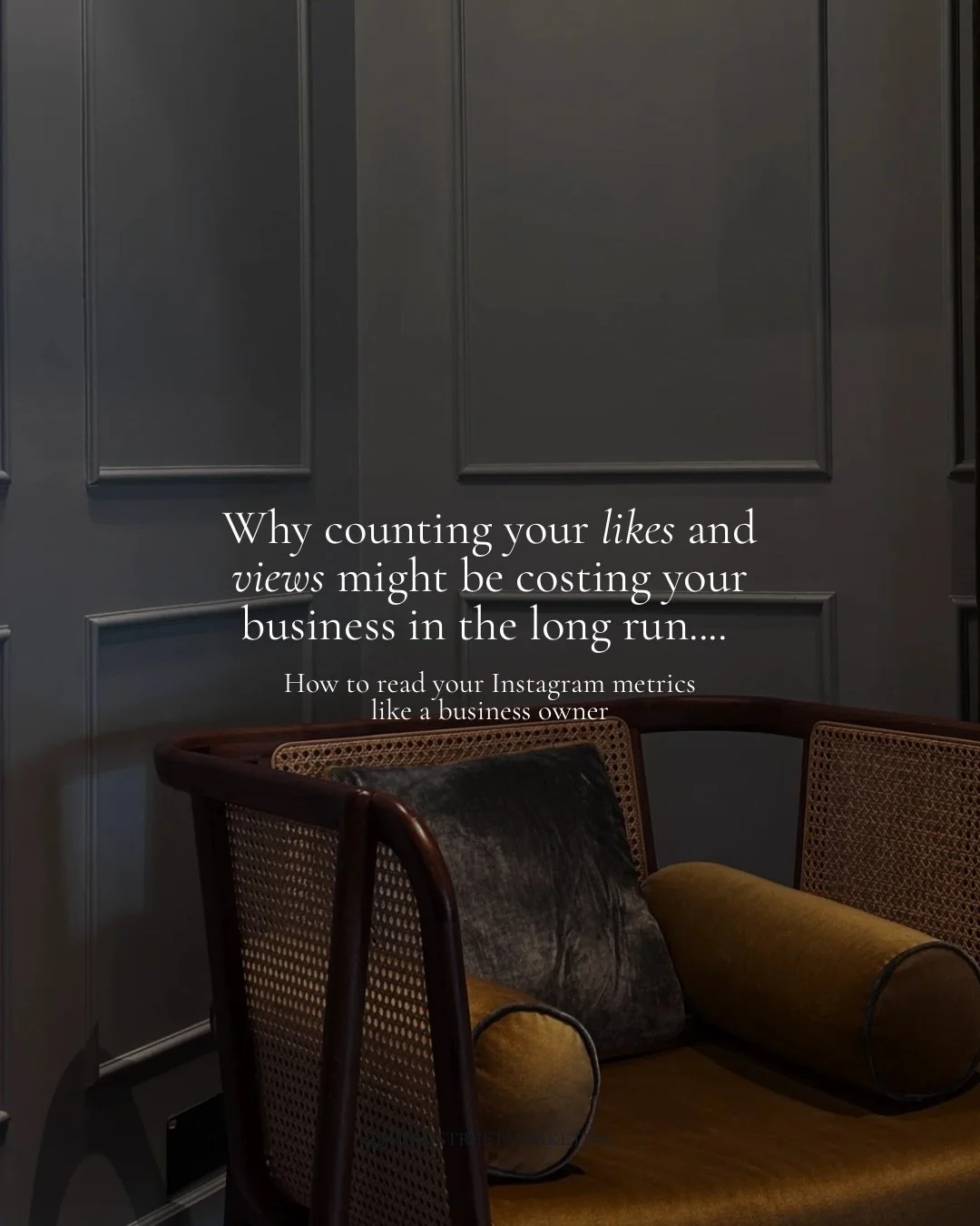 Counting likes won&rsquo;t grow your business. 

A view or a like is an interaction - not a transaction. If your social media isn&rsquo;t driving website traffic, foot traffic, or direct inquiries, it&rsquo;s just content, not marketing. 

Swipe thro