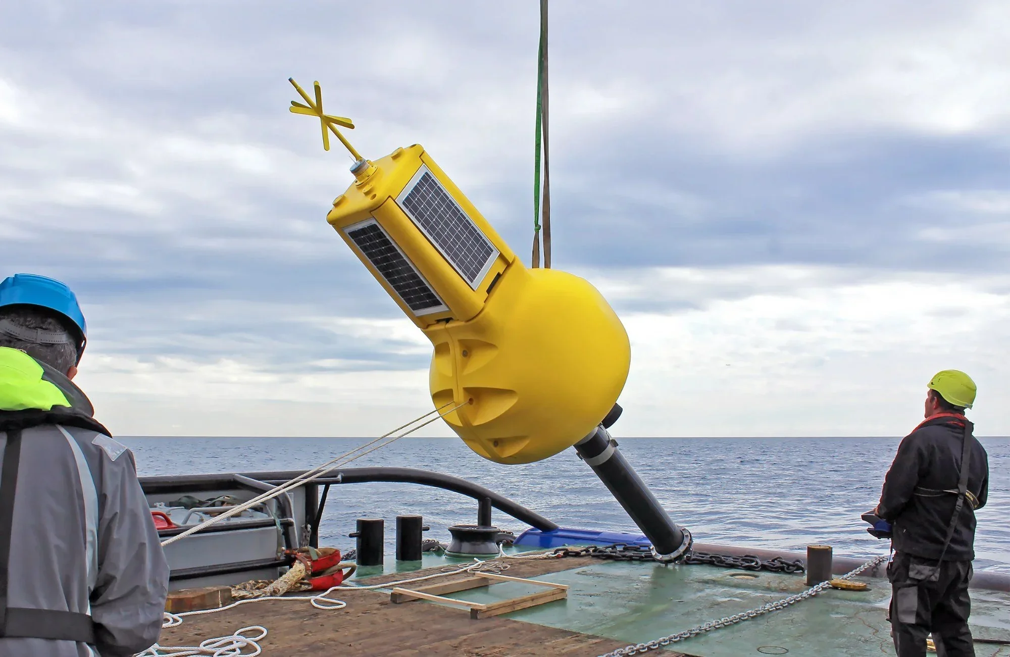 Bouée Nortek Metocean Alizé - design produit scientifique