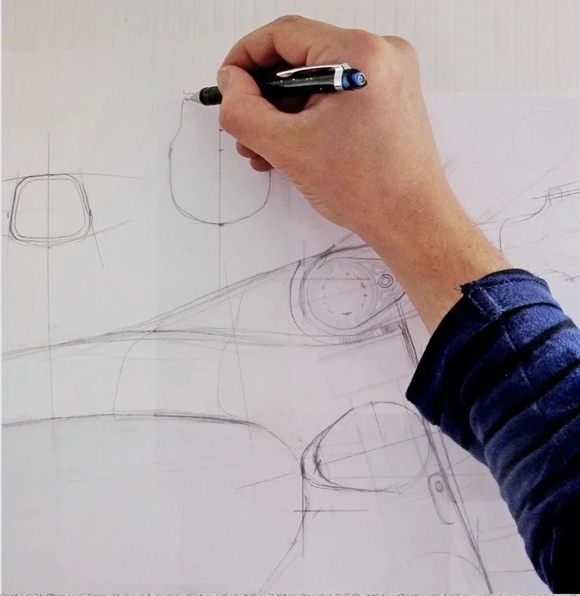 Design articulation potence dessin patrick jouffret