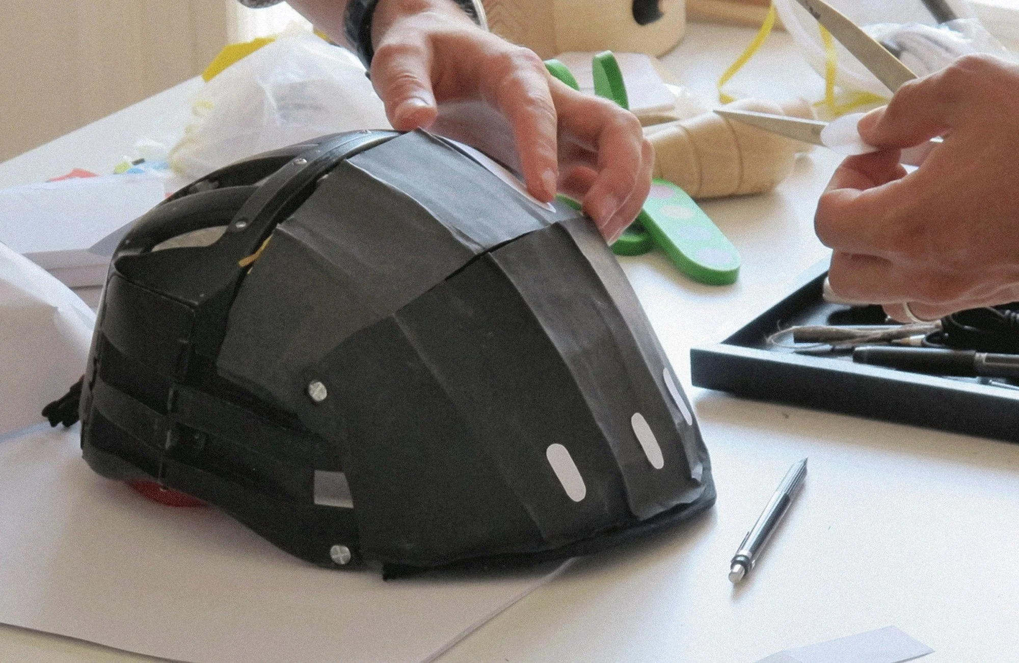 Casque pliable plixi overade identite de marque